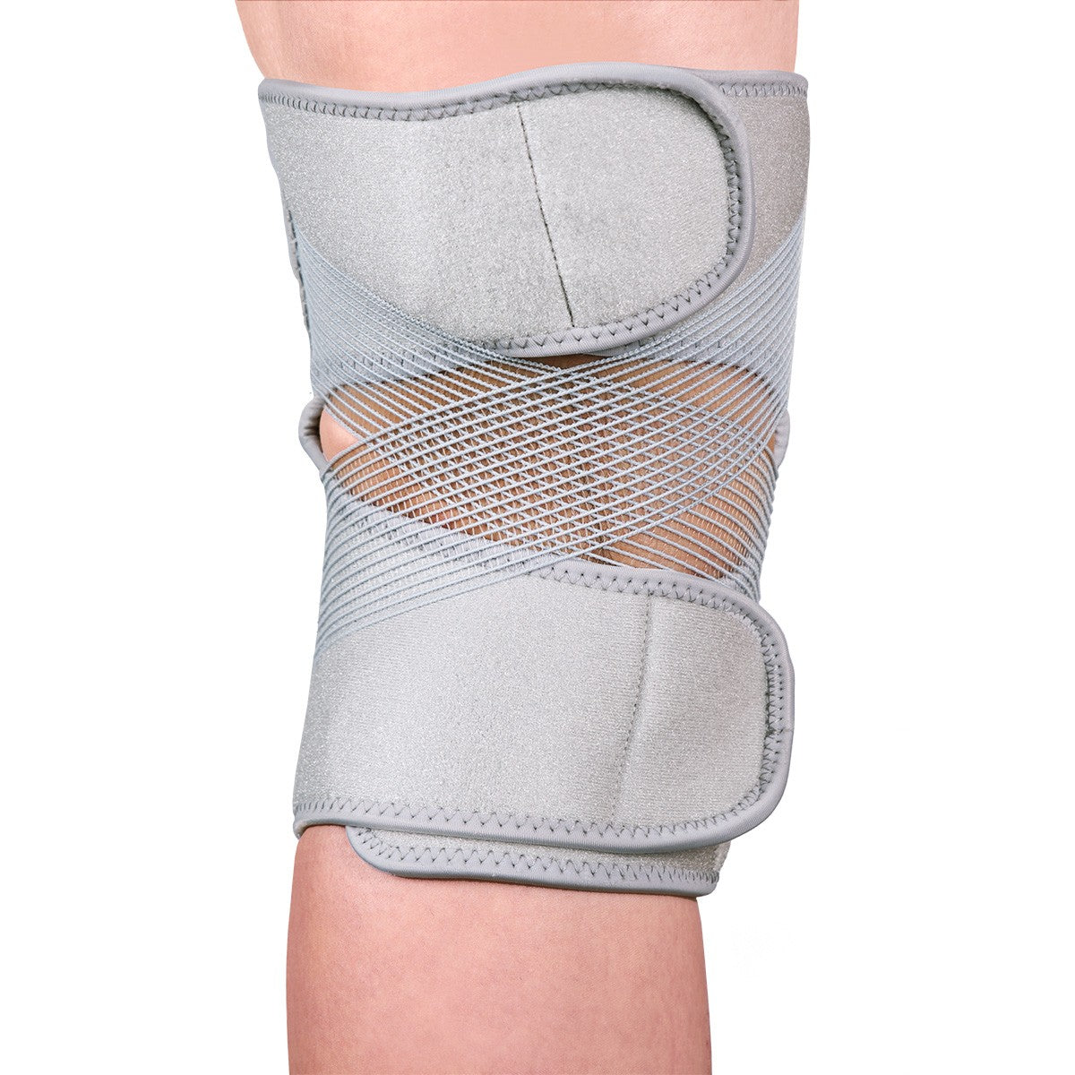 Knee Stabilizer, Light Gray, One Size, Support Brace