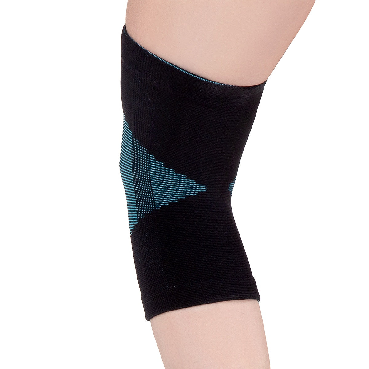 Knee Support, Turquoise-Black, Size L