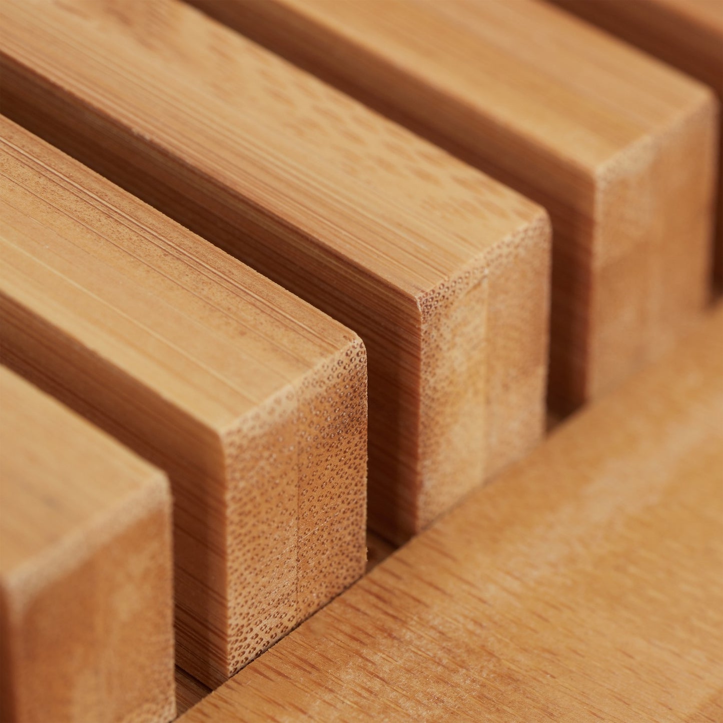Knife rack in bamboo