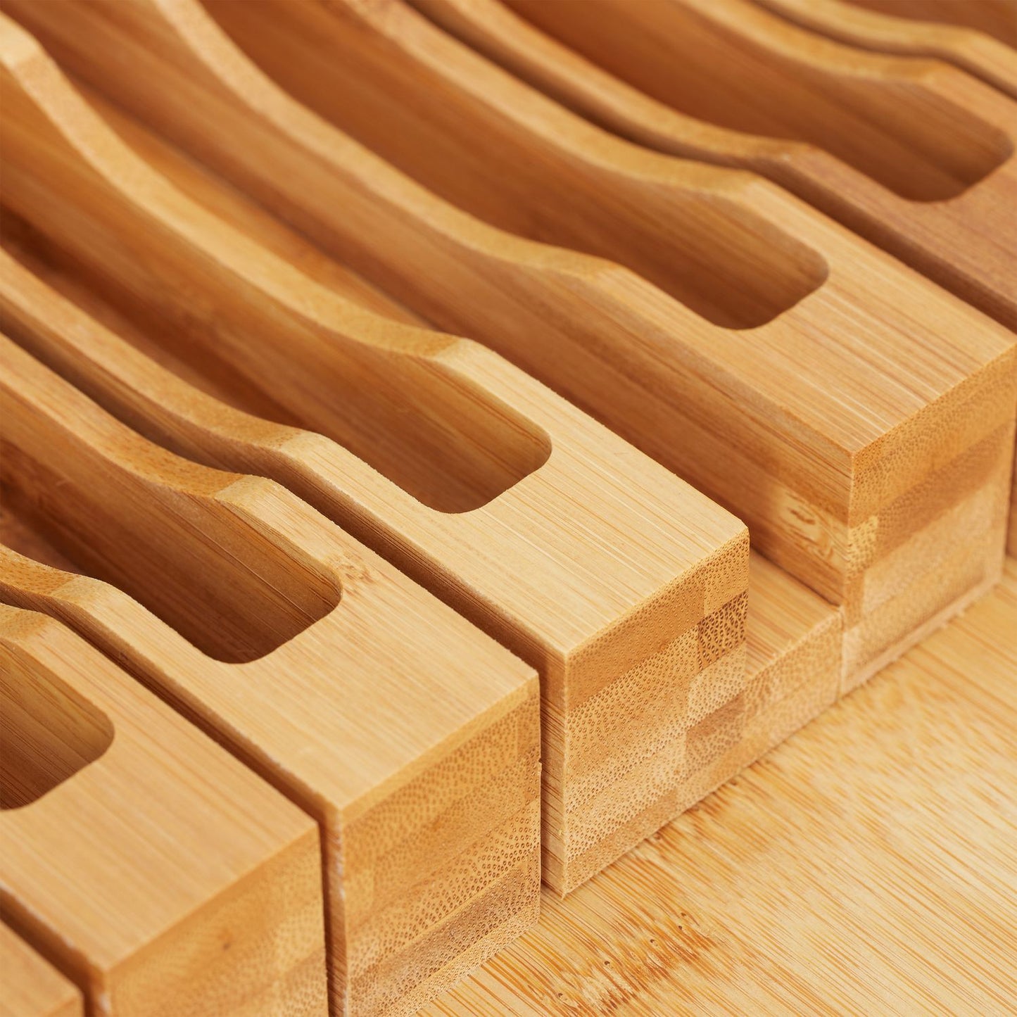 Knife rack in bamboo