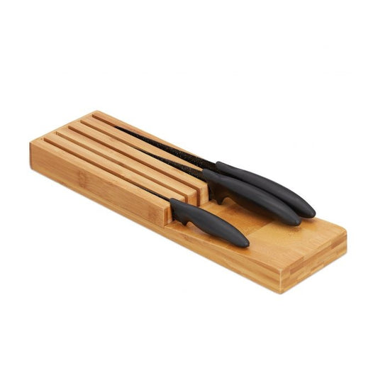 Knife rack in bamboo