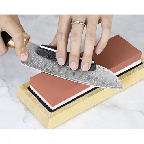 Knife sharpener - 2 stones + accessories Ruhhy 23763