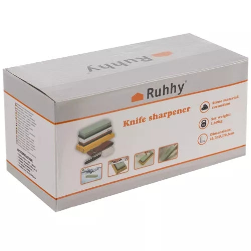 Knife sharpener - 2 stones + accessories Ruhhy 23763