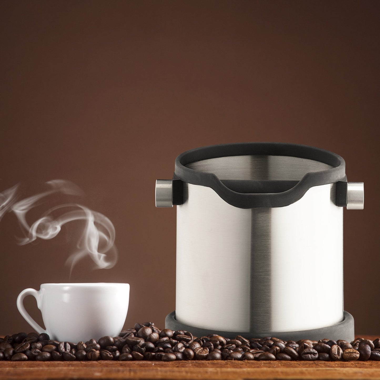 Knock Box for Coffee Grounds