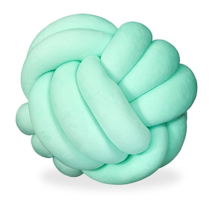 Knot cushion solid color