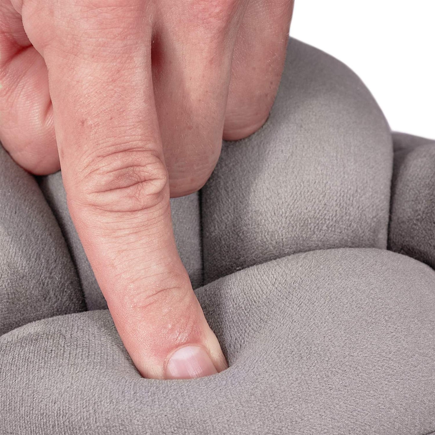 Knot cushion solid color