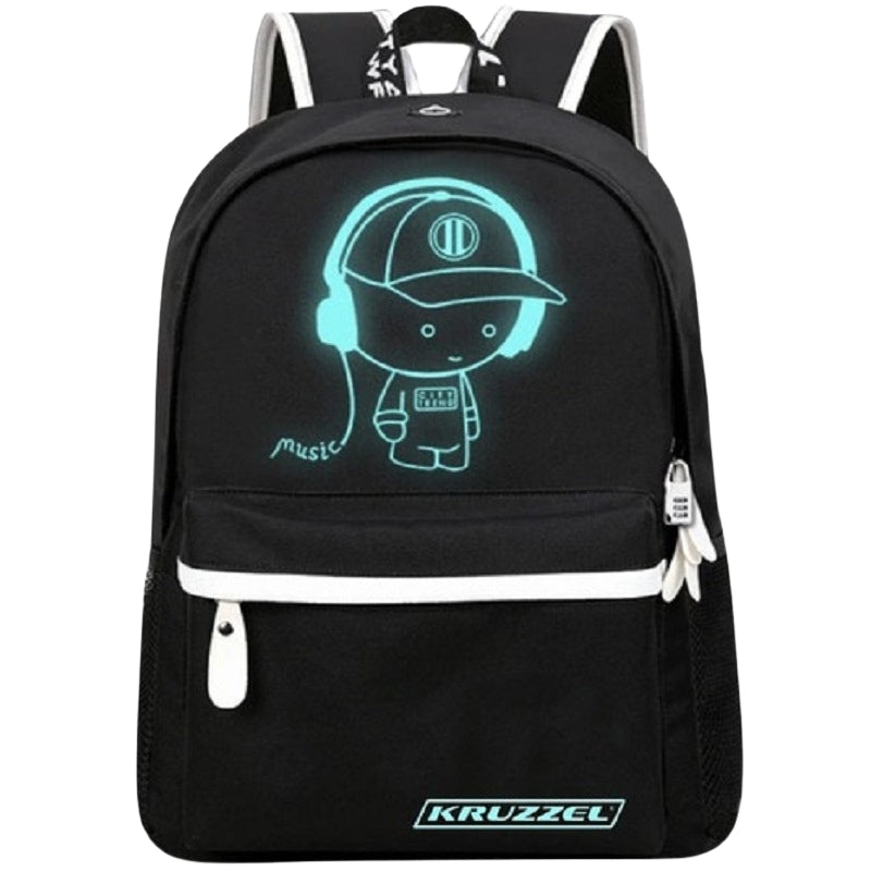 Kruzzel 19374 USB luminous backpack