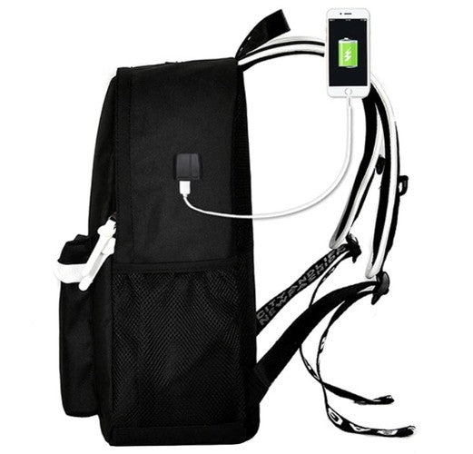 Kruzzel 19374 USB luminous backpack