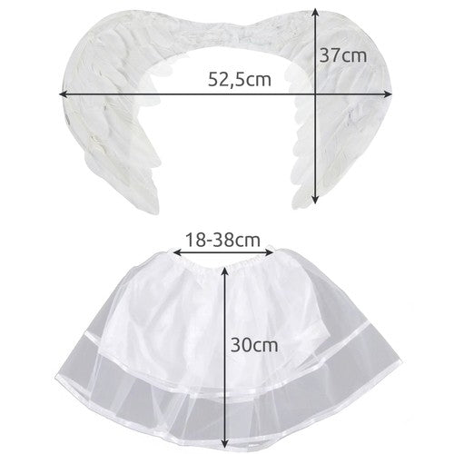 Kruzzel 22560 angel costume