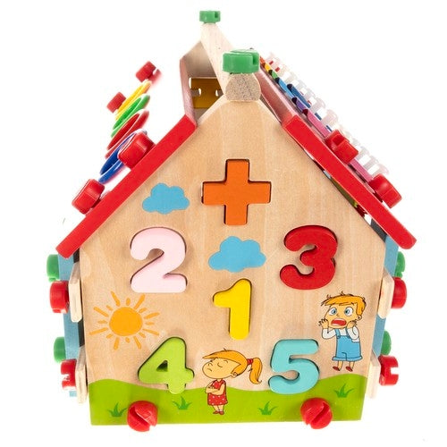 Kruzzel 22564 wooden educational house