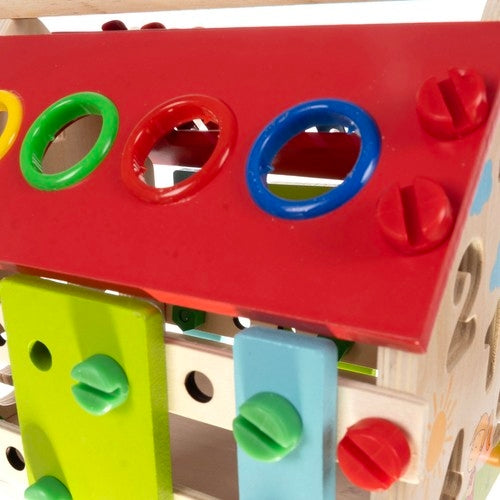 Kruzzel 22564 wooden educational house
