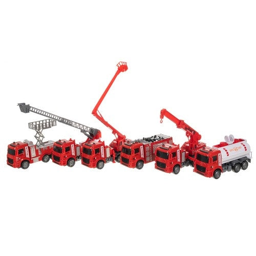 Kruzzel 24631 Fire Department Car Set