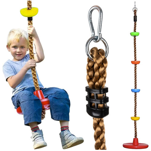 Kruzzel 25367 Rope Climbing Swing
