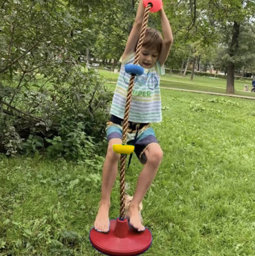 Kruzzel 25367 Rope Climbing Swing