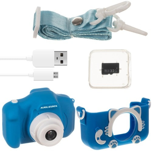 Kruzzel AC22295 blue digital camera