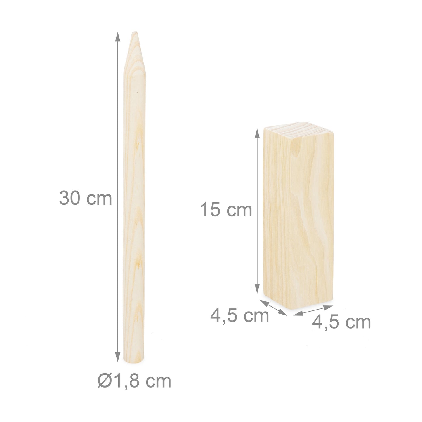 Kubb viking game