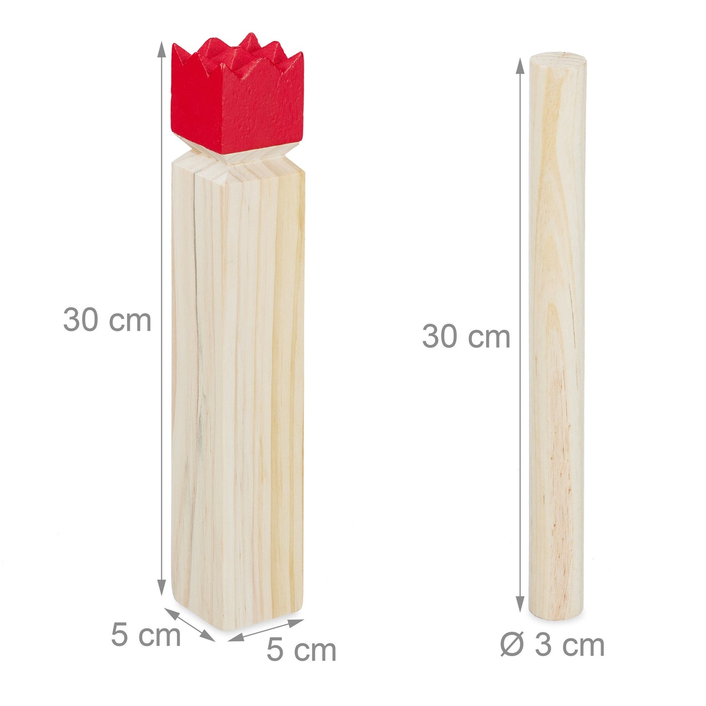 Kubb viking game