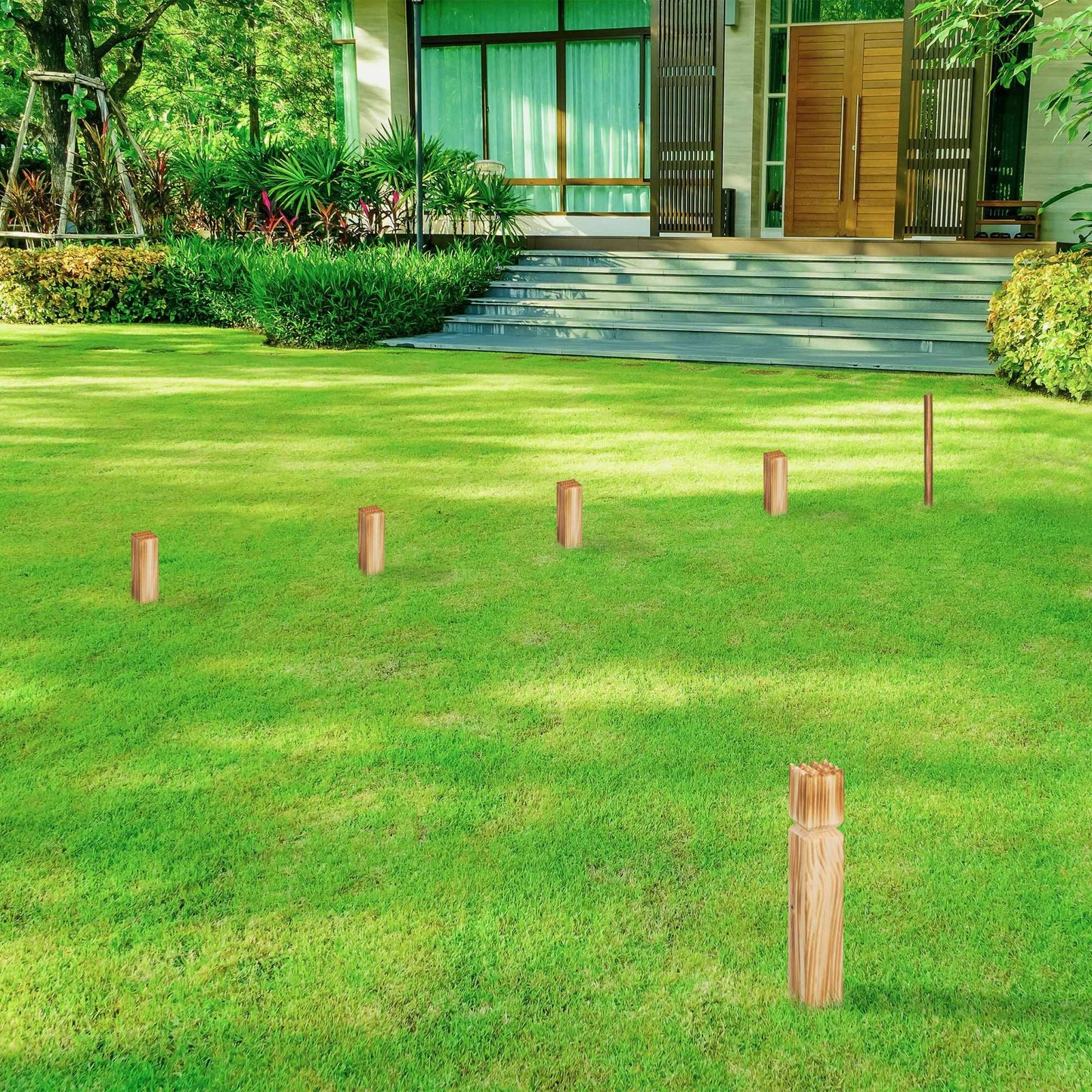 Kubb viking game