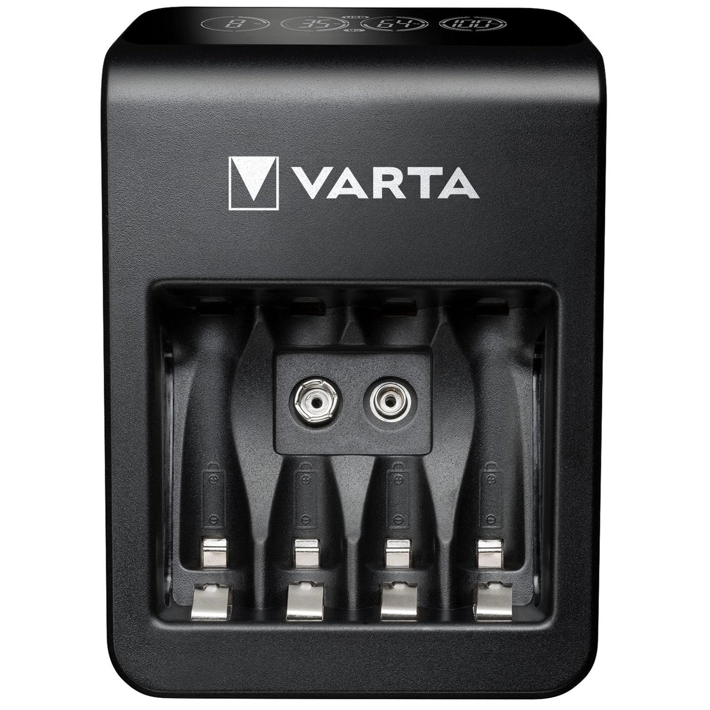 LCD Plug Charger+ AA/AAA/9V + USB incl. 4xAA