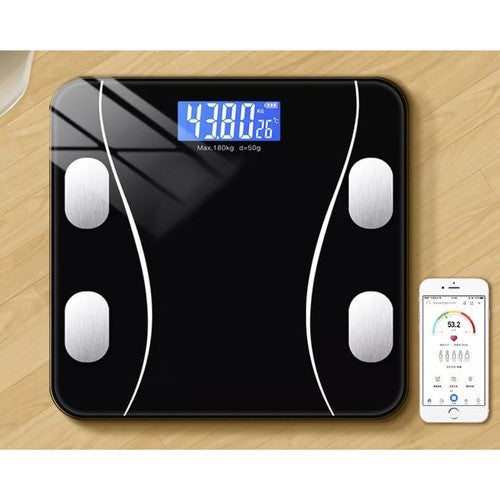 LCD bathroom scale - analytical Ruhhy 22525