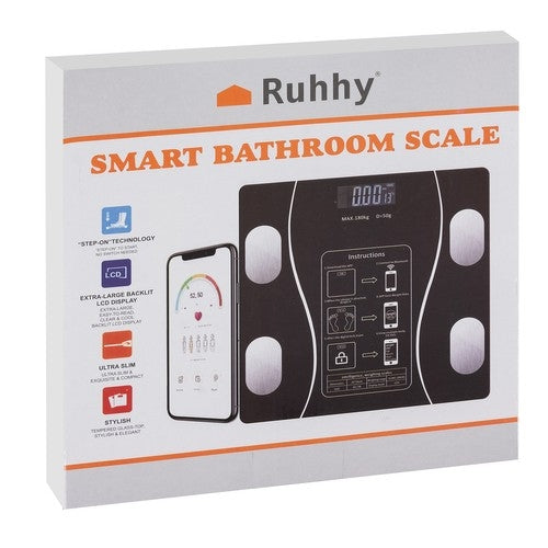 LCD bathroom scale - analytical Ruhhy 22525