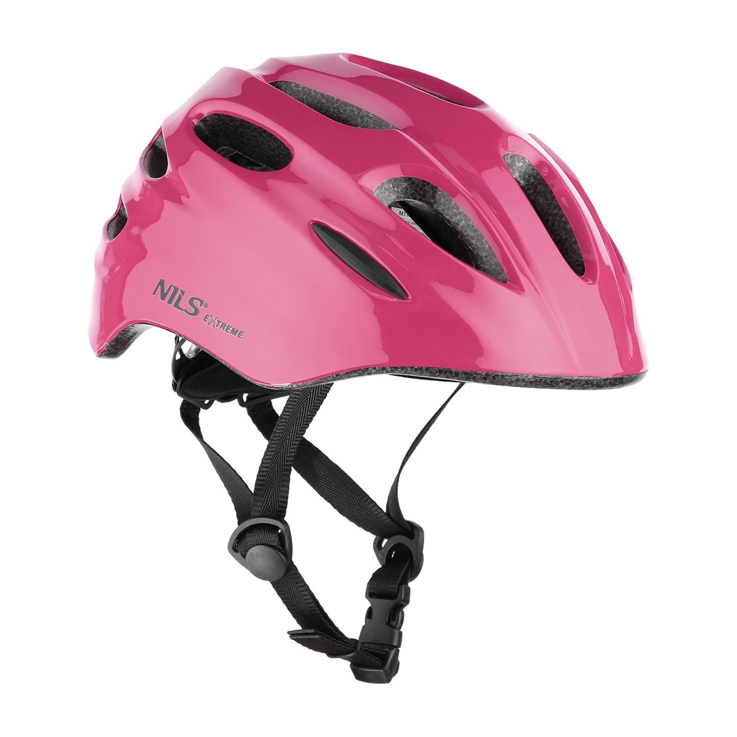 LED Bike Helmet, Pink, Size S (51-58 cm)