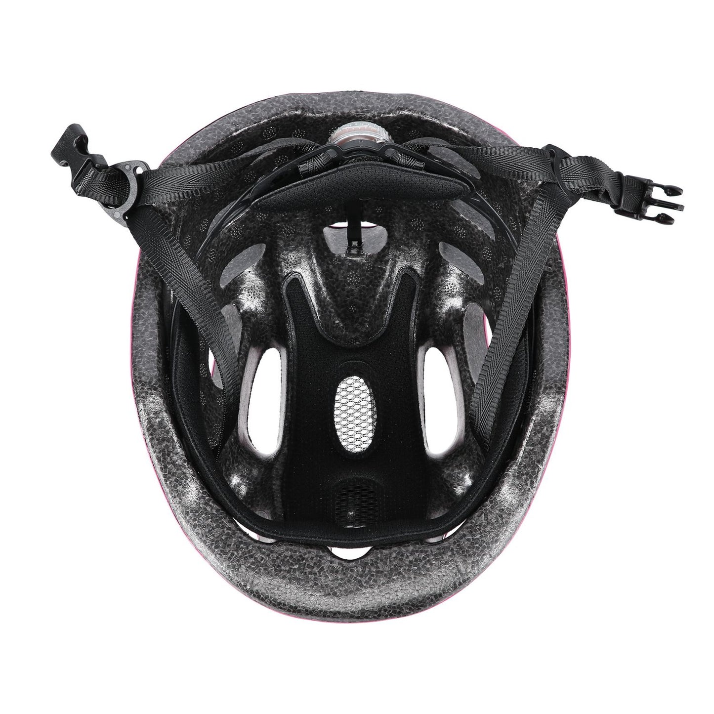 LED Bike Helmet, Pink, Size S (51-58 cm)