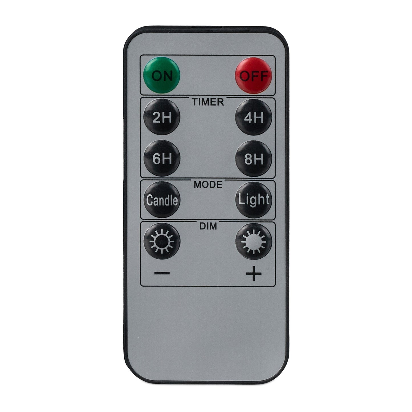 LED Candles with Timer and Remote, Set of 2