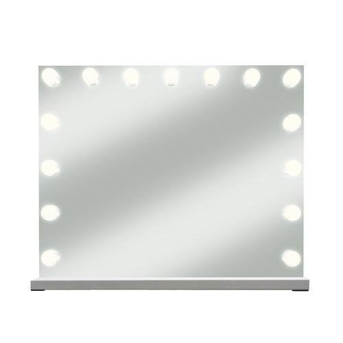 LED Cosmetic Mirror 58x46cm, Touch Control, 3 Light Modes