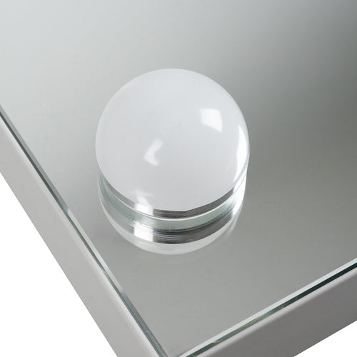 LED Cosmetic Mirror 80x62cm, Adjustable Light, Touch Control