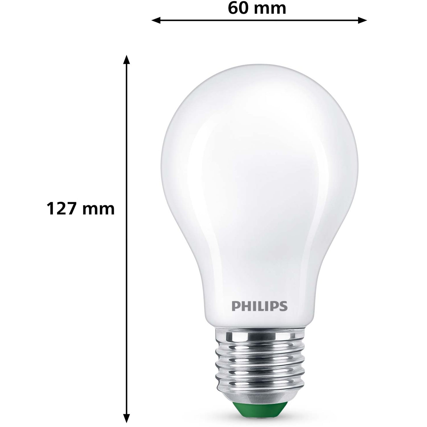 LED E27 Normal 7.3W (100W) Frosted 1535lm 2700K Energy class A