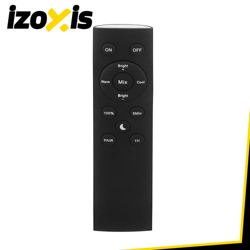 LED Floor Lamp 180cm, Black, Remote Control, Timer