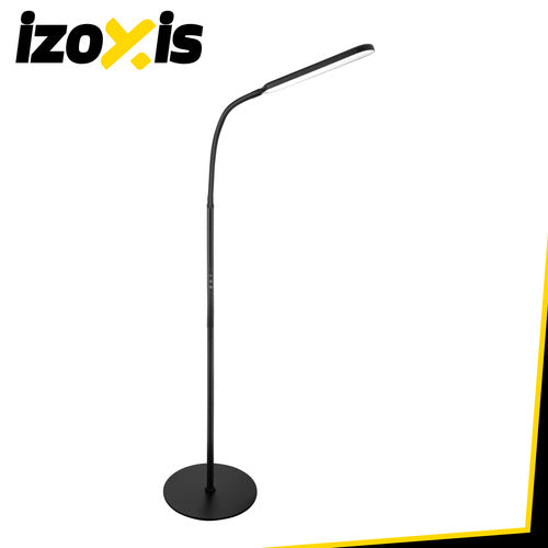LED Floor Lamp 180cm, Black, Remote Control, Timer