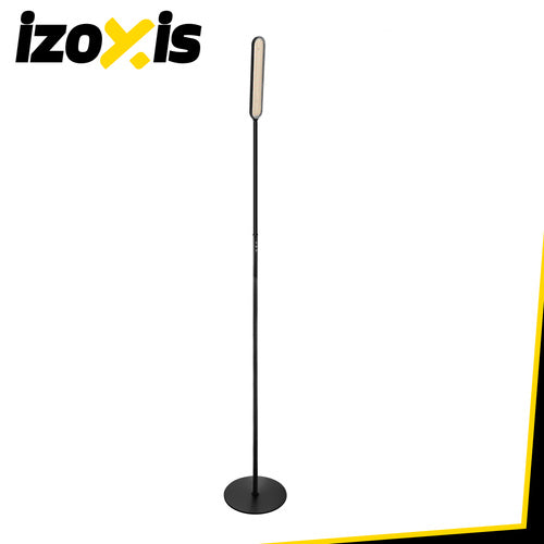 LED Floor Lamp 180cm, Black, Remote Control, Timer