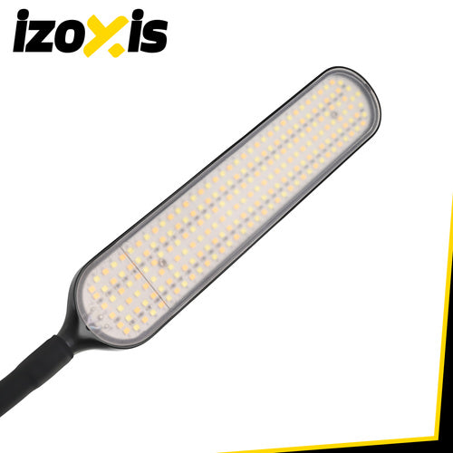 LED Floor Lamp 180cm, Black, Remote Control, Timer