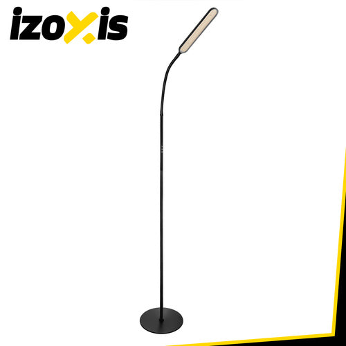 LED Floor Lamp 180cm, Black, Remote Control, Timer
