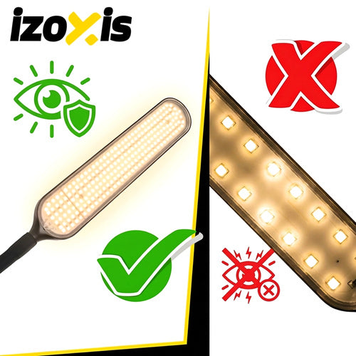 LED Floor Lamp 180cm, Black, Remote Control, Timer