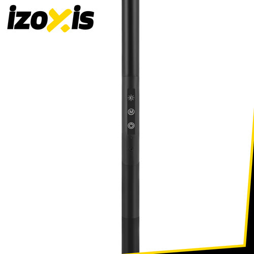 LED Floor Lamp 180cm, Black, Remote Control, Timer