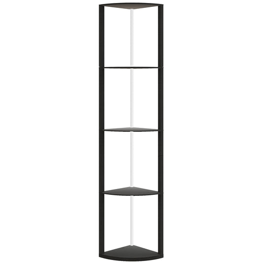 LED Floor Lamp with Shelves, RGB, Remote Control