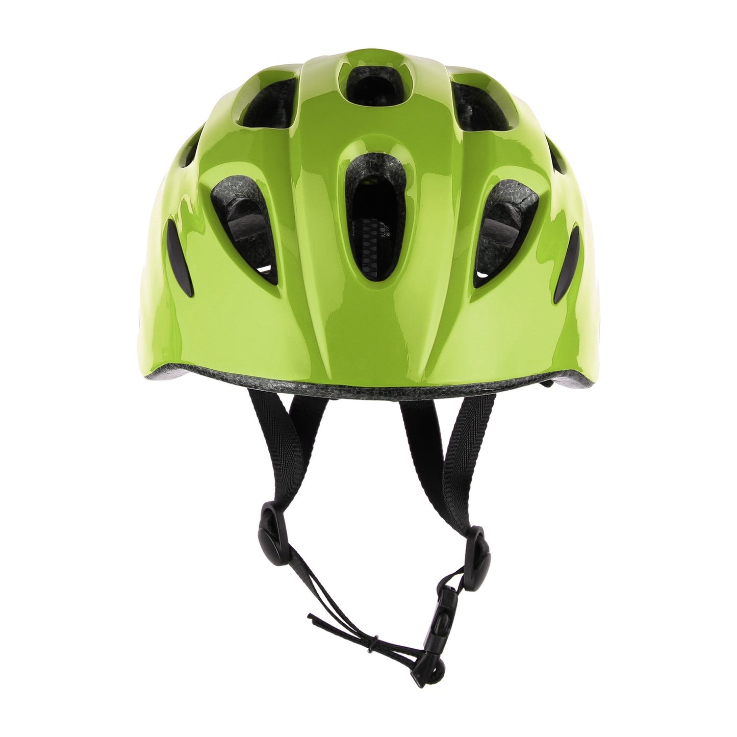 LED Green Helmet, XXS (48-54 cm), Nils Extreme