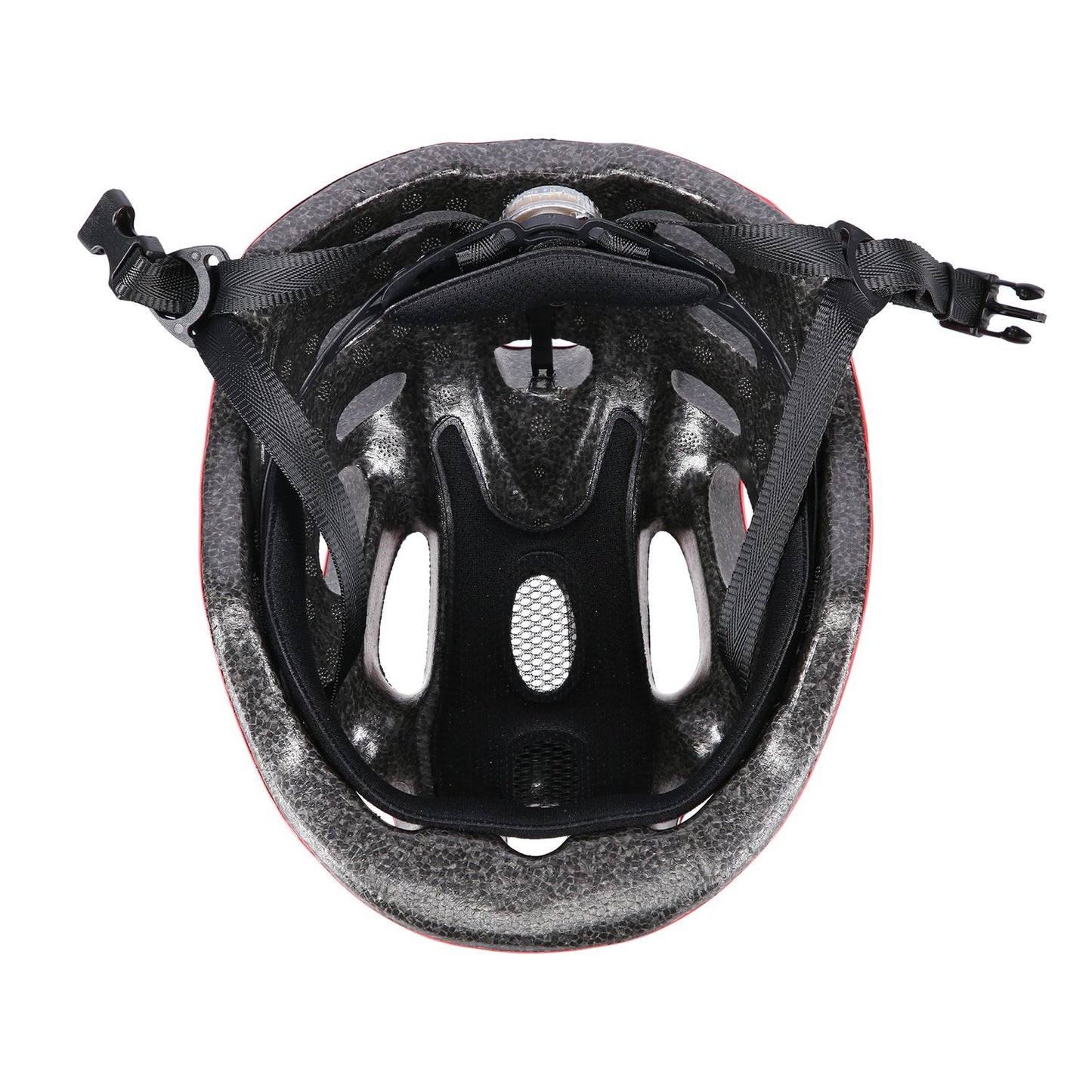 LED Helmet, Red, Size S (51-58cm)