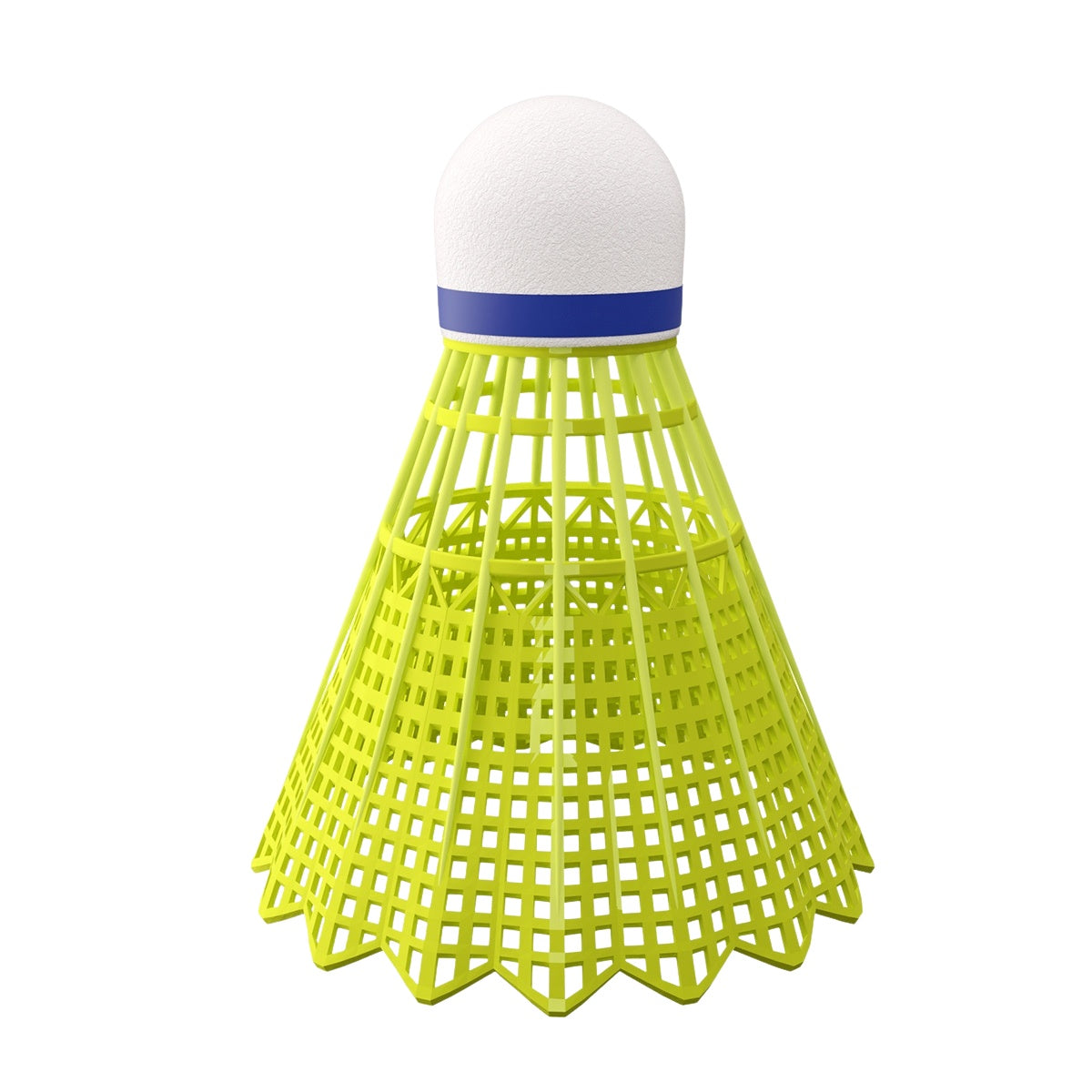 LED Nylon Shuttlecocks, Multicolor, Pack of 3