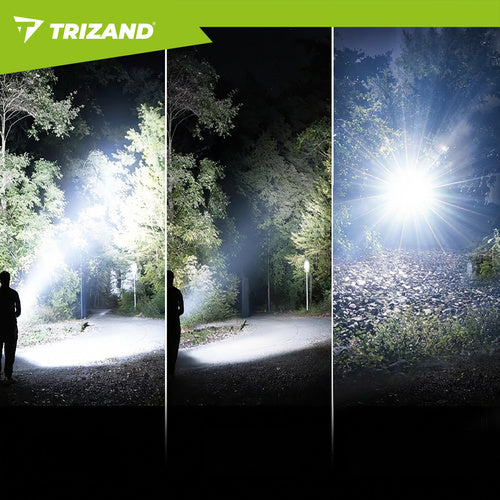 LED Tactical Flashlight 800lm, Rechargeable, Waterproof