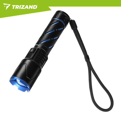 LED Tactical Flashlight 800lm, Rechargeable, Waterproof