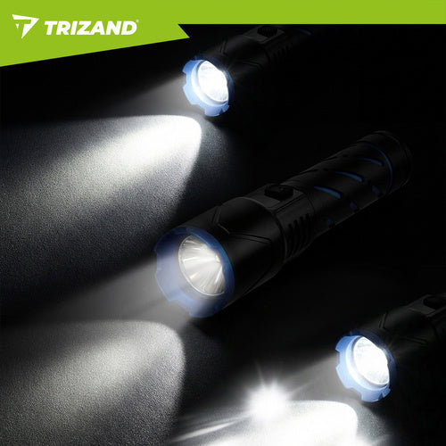 LED Tactical Flashlight 800lm, Rechargeable, Waterproof