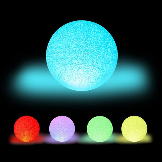 LED ball light with color change