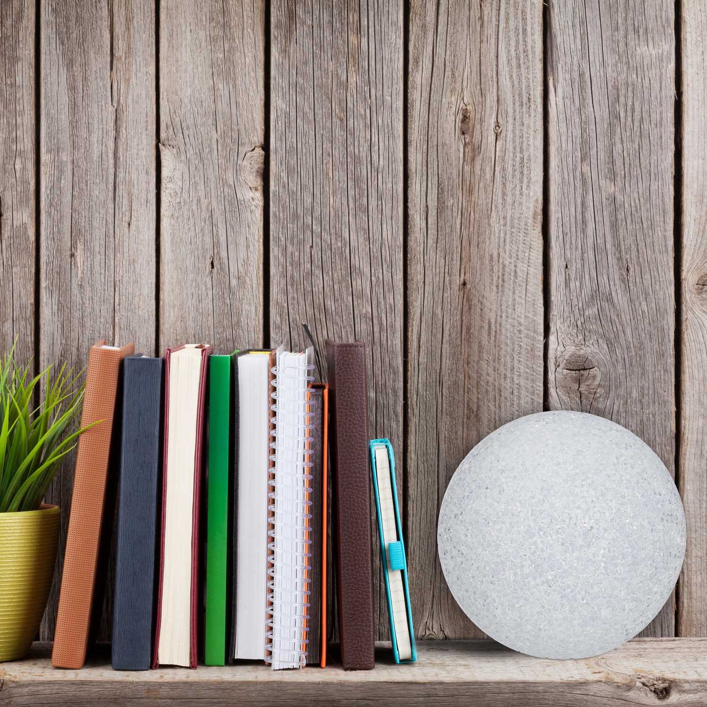 LED ball light with color change