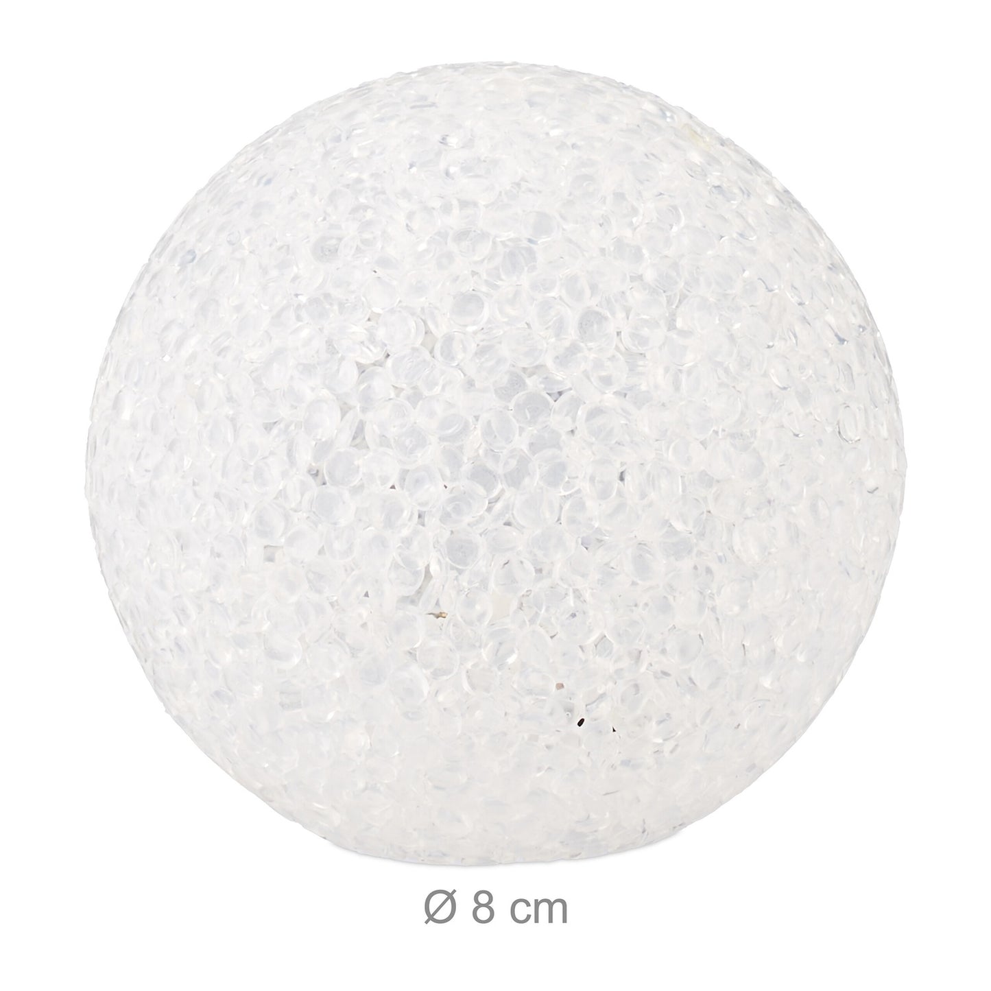LED ball light with color change, set of 3
