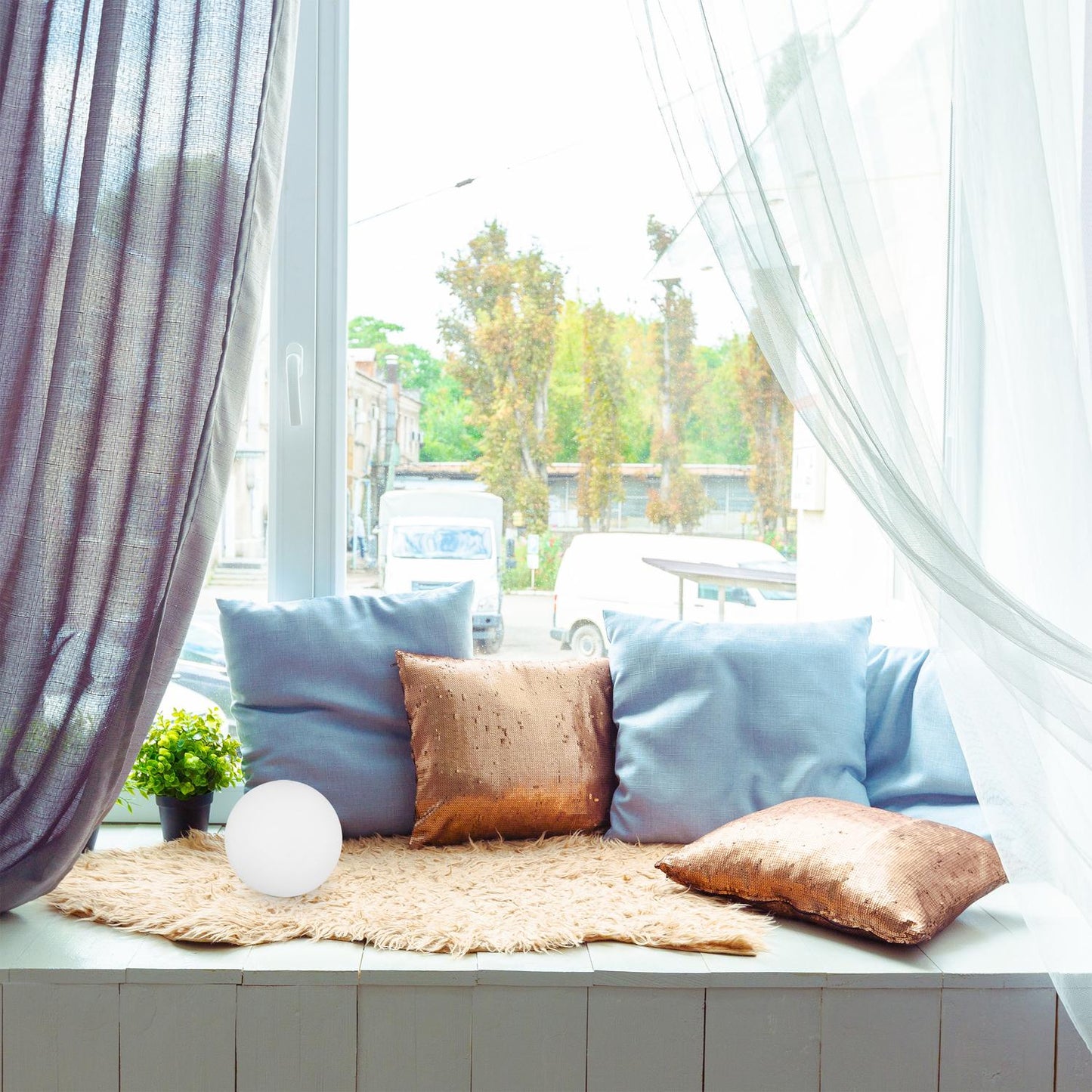 LED balls - set of 3