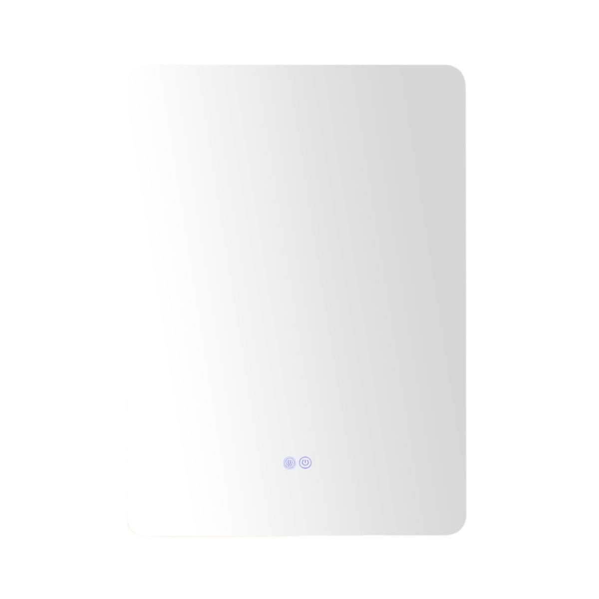 LED bathroom mirror with lighting & touch switch & memory function wall mirror 70 x 50 cm